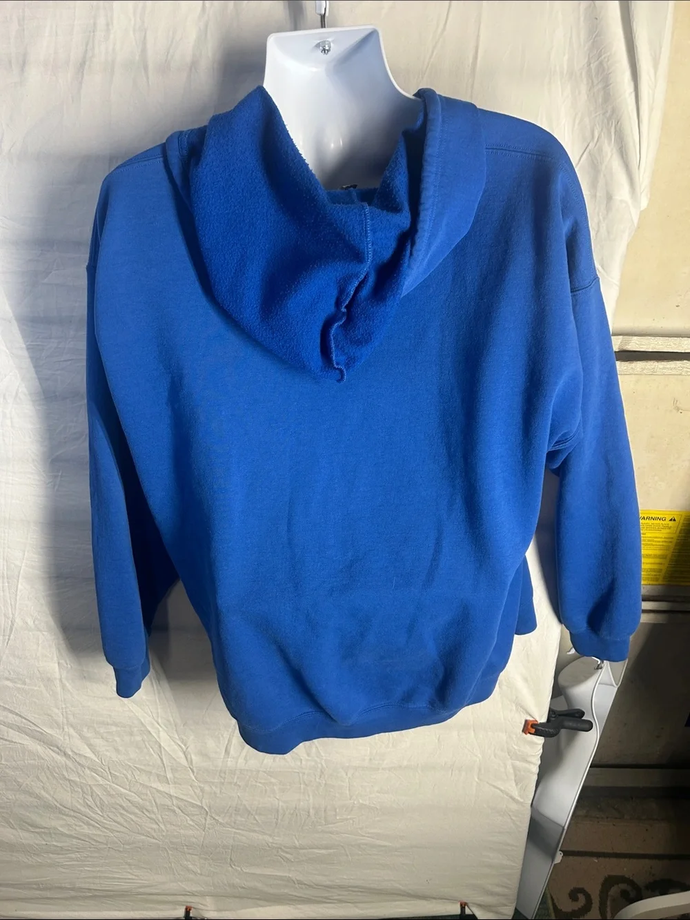 Gildan Blue Full-Zip Hooded Sweatshirt with Peterbilt Logo